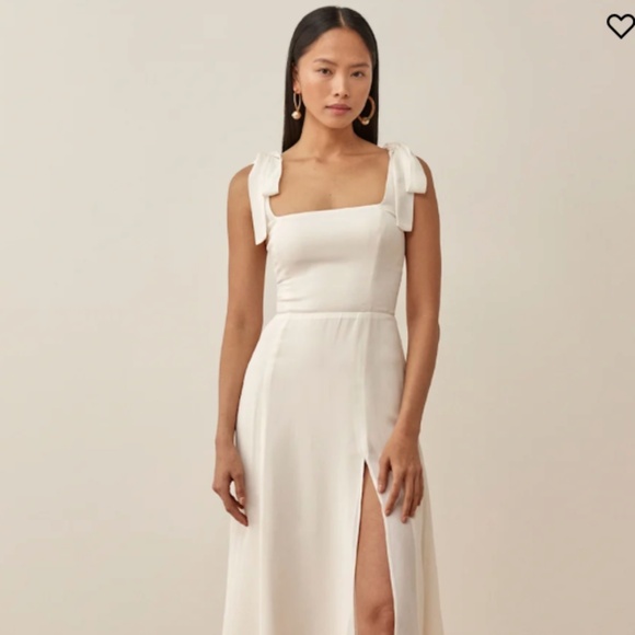 Reformation Twilight dress Ivory Size 4 - Picture 1 of 7